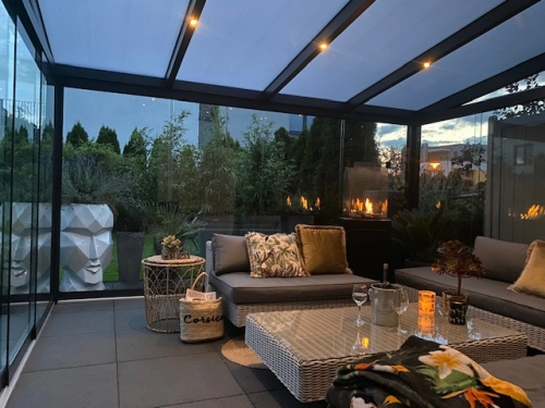 Realizacja 30 - zadaszenie 4,06 x 4,00