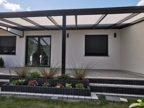 Realizacja 32 - zadaszenie 7,06 x 3,50