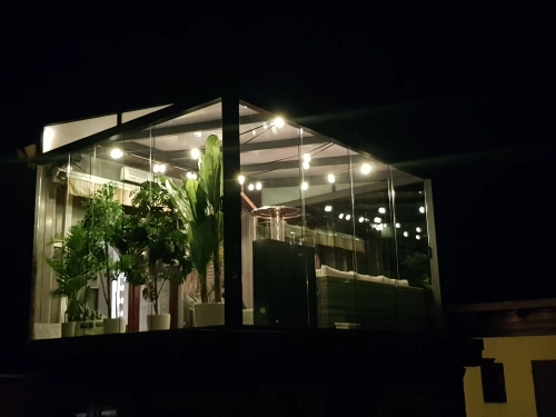 Realizacja 04 - zadaszenie 4,06 x 3,00