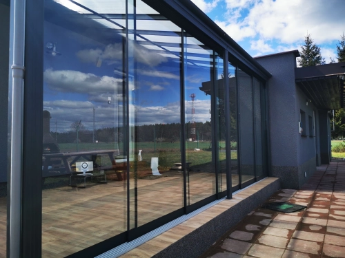 Realizacja 16 - system szyb przesuwnych