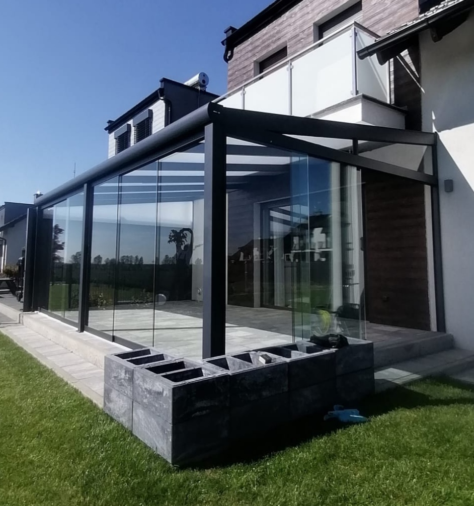 Zadaszenie 7m poliwęglan