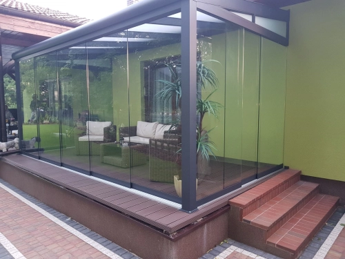 Realizacja 19 - zadaszenie 5,06 x 2,50