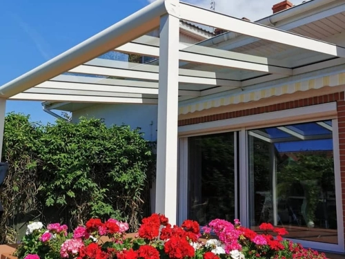 Realizacja 05 - zadaszenie 4,06 x 3,00