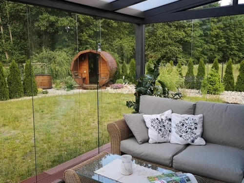 Realizacja 02 - zadaszenie 5,06 x 2,50