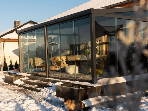 Realizacja 34 - zadaszenie 6,06 x 4,00 Poznań