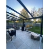 Duże zadaszenie tarasu 6,06 x 3,50 m – odporne na wiatr i opady, praktyczny dach