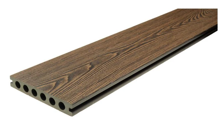 Deska GARDIN DECO X w kolorze Chestnut, próbka usłojenia i przekroju